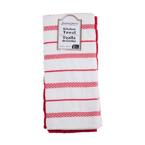 Set de 2 Paños de Cocina 40x60cm Scarlett Classics SCR-3504