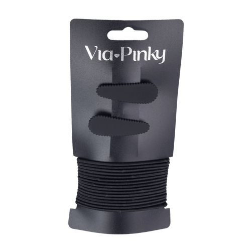 Set de 16 Colas para el Cabello y 2 Ganchos Via Pinky