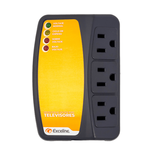 Protector de Voltaje para Televisor 120V Exceline