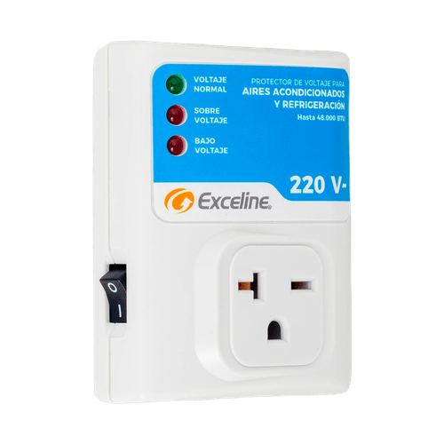 Protector de Voltaje para AA y Refrigeración 220V Exceline