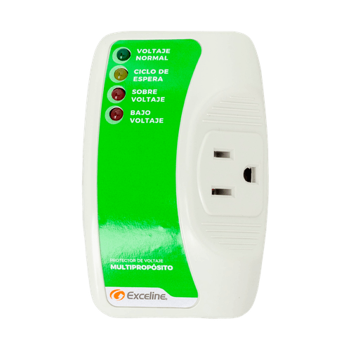 Protector de Voltaje Multipropósito 120V Exceline