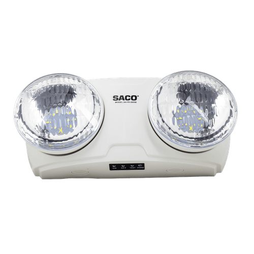 Lámpara de Emergencia LED Doble Foco 2x4W Saco
