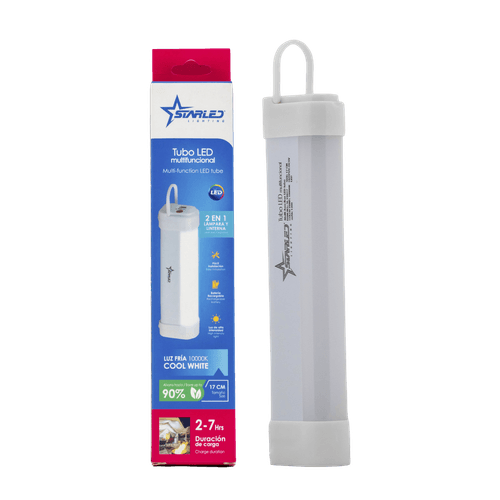 Tubo LED Multifuncional 17cm Luz Fría Starled