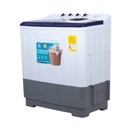 Lavadora Semiautomática Doble Tina 20Kg AS Electronic D205
