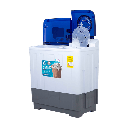 Lavadora Semiautomática Doble Tina 20Kg AS Electronic D205
