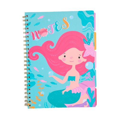 Libreta de Espiral con Separadores Skool