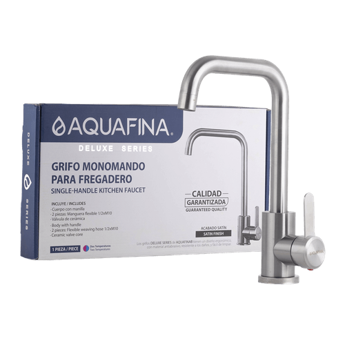 Grifo Cuadrado Monomando para Fregadero Aquafina A-5232