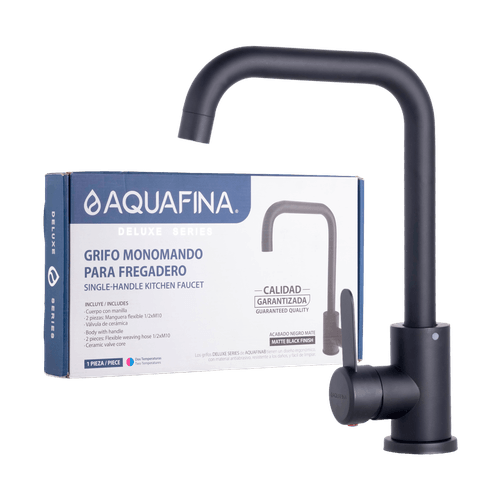 Grifo Cuadrado Monomando para Fregadero Aquafina A-5232