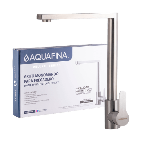 Grifo Cuadrado Monomando para Fregadero Aquafina A-5324