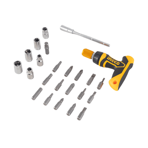 Set de Destornillador con Puntas 55 Piezas Ingco