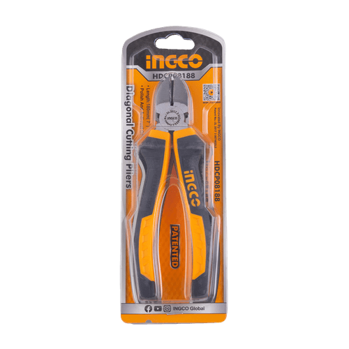 Alicate de Corte Diagonal 7'' 180mm Ingco