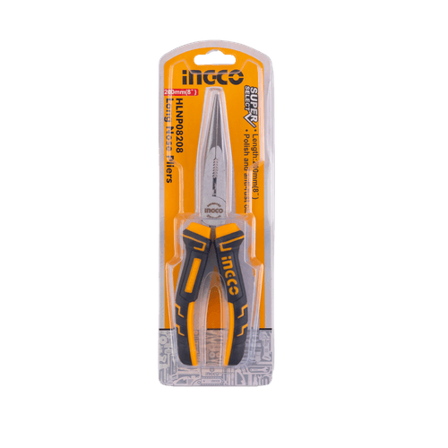 Alicate de Punta Larga 8'' Ingco