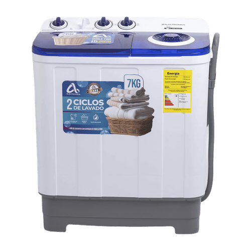 Lavadora Semiautomática 7Kg AS Electronic