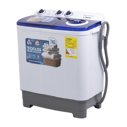 Lavadora Semiautomática 7Kg AS Electronic