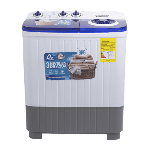 Lavadora Semiautomática 9Kg AS Electronic