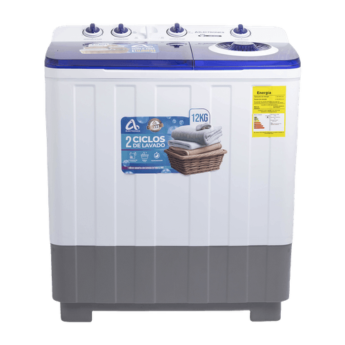Lavadora Semiautomática 12Kg AS Electronic