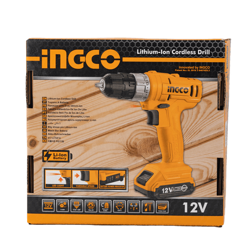 Taladro Inalámbrico 12V Mandril 1/32'' Ingco
