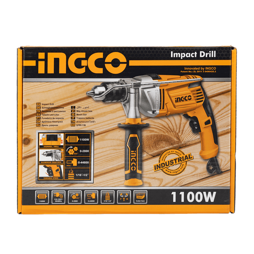 Taladro de Impacto Eléctrico 1100W Ingco