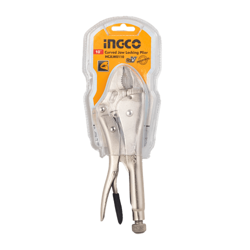 Alicate de Bloqueo Curvo 10'' Cr-V Ingco
