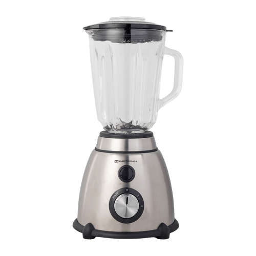 Licuadora con Vaso de Vidrio 2 en 1 de 1.5L AS Electronic