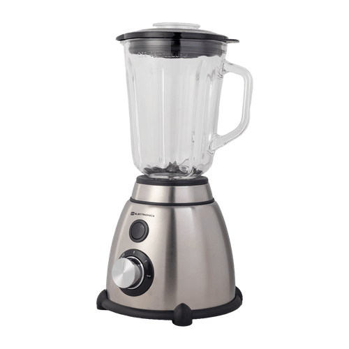 Licuadora con Vaso de Vidrio 2 en 1 de 1.5L AS Electronic