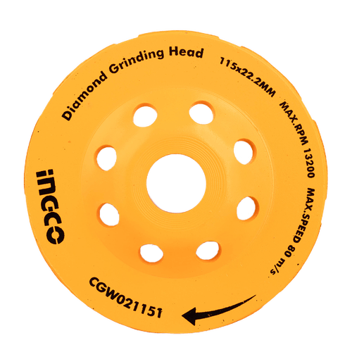 Disco Copa Debaste 4 1/2'' 115mm Ingco