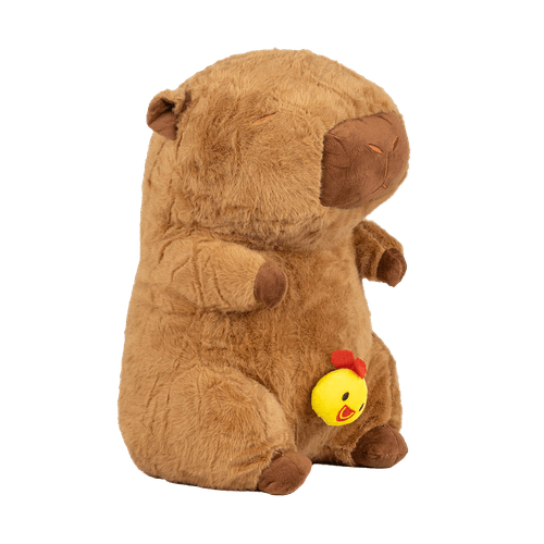 Peluche de Capibara Cabeza de Gallito 38cm STK