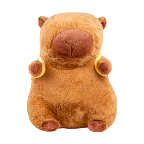 Peluche de Capibara Bolsito de Abeja 43cm STK