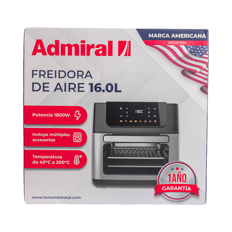 ADMIRAL AIR FRIYER 15L ADM19D406