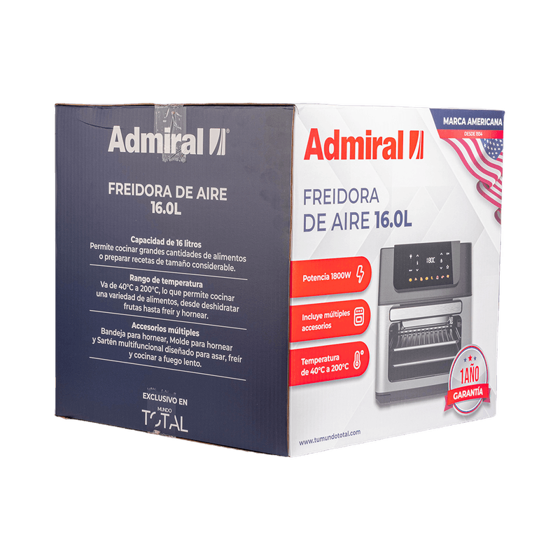 ADMIRAL AIR FRIYER 15L ADM19D406