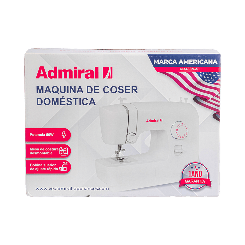ADMIRAL MAQUINA DE COSER ADM191P01