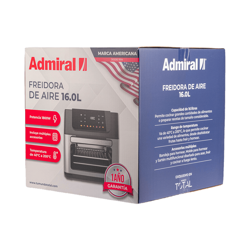 ADMIRAL AIR FRIYER 15L ADM19D406