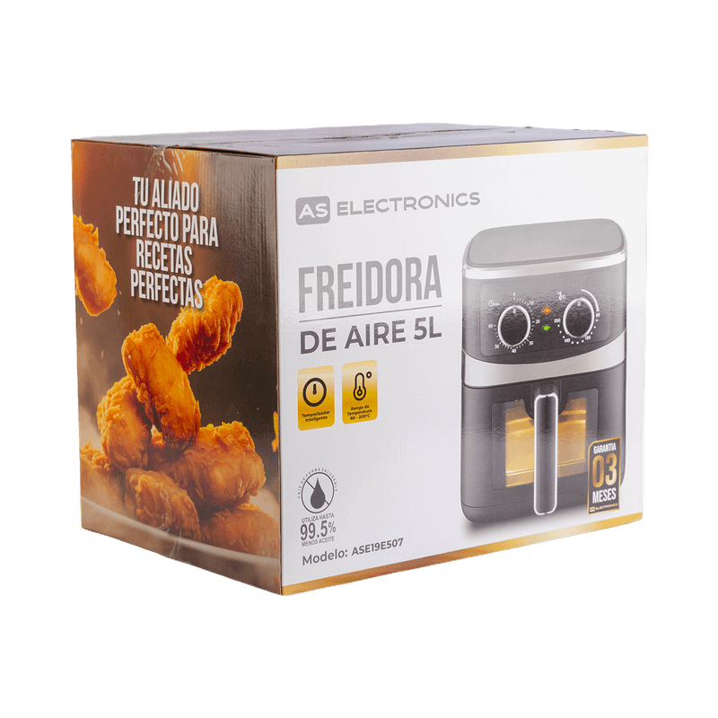 AS ELECTRO FREIDORA AIRE 5L ASE19E507