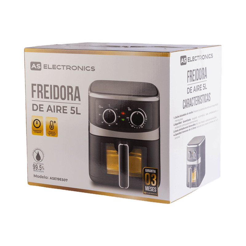 AS ELECTRO FREIDORA AIRE 5L ASE19E507