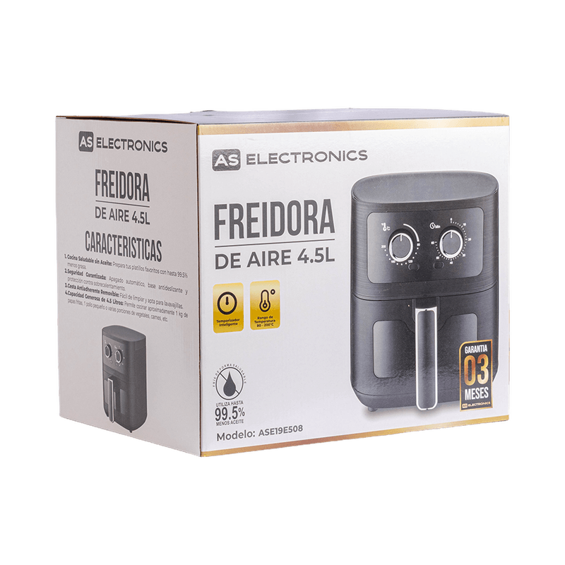 AS ELECTRO FREIDORA AIRE 4,5L ASE19E508