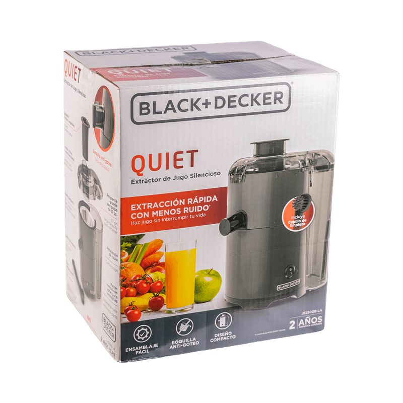 BLACK&DECKER  EXTRACTOR JUGO  JE2500BLA