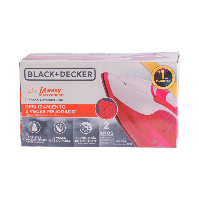 BLACK&DECKER  PLANCHA VAPOR IR1850