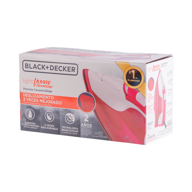 BLACK&DECKER  PLANCHA VAPOR IR1850