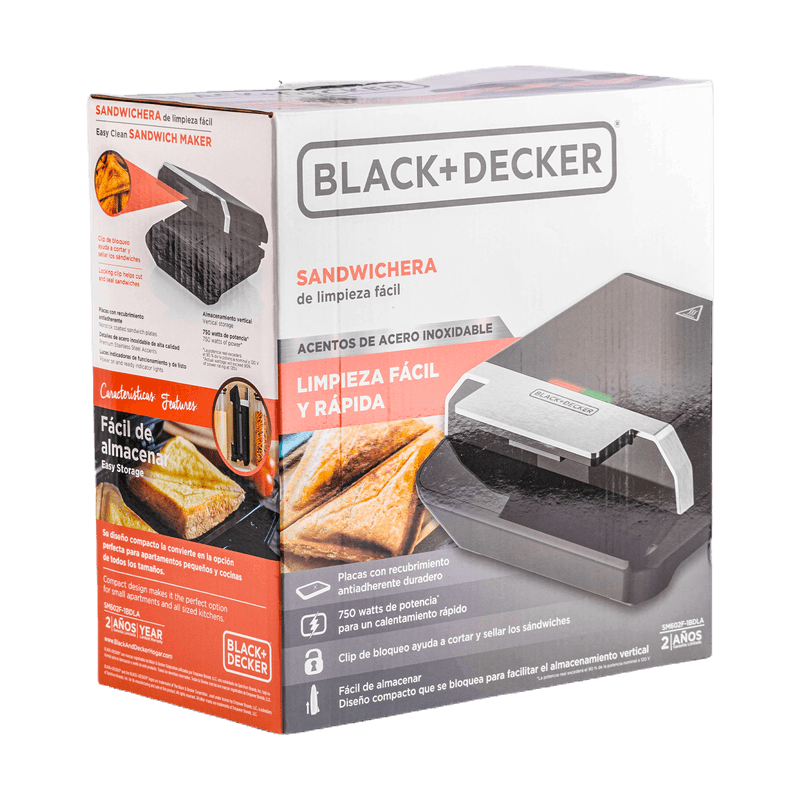 BLACK&DECKER  SANDWICHERA  602F1BDLA