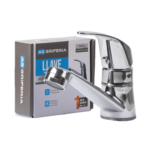Grifo Monomando para Lavamanos AS Grifería