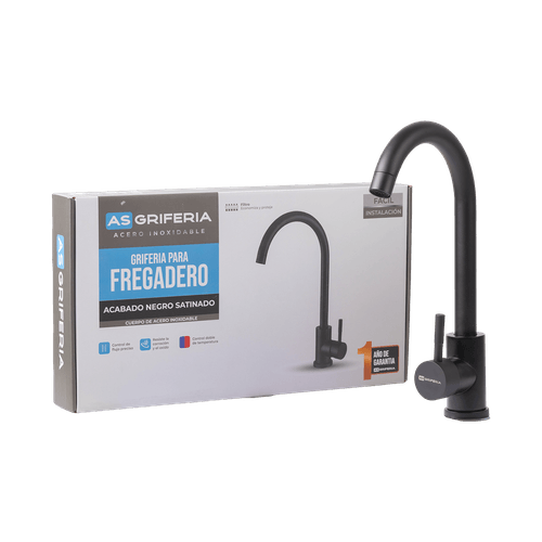 Grifo Monomando para Fregadero AS Grifería