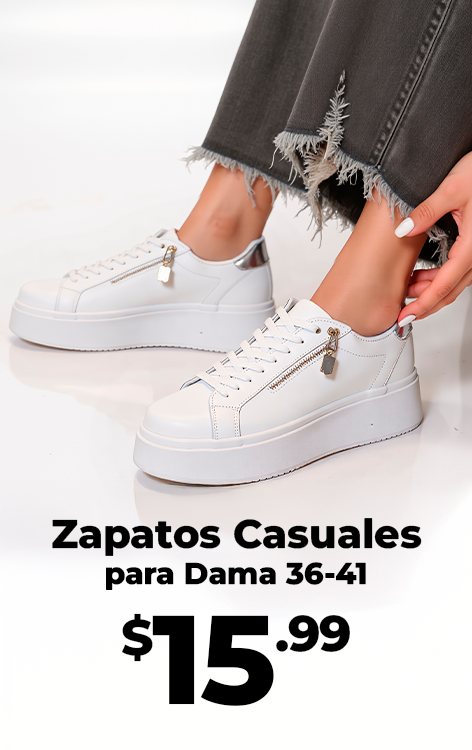 Zapatos Casuales para Dama 36-41 Renvill