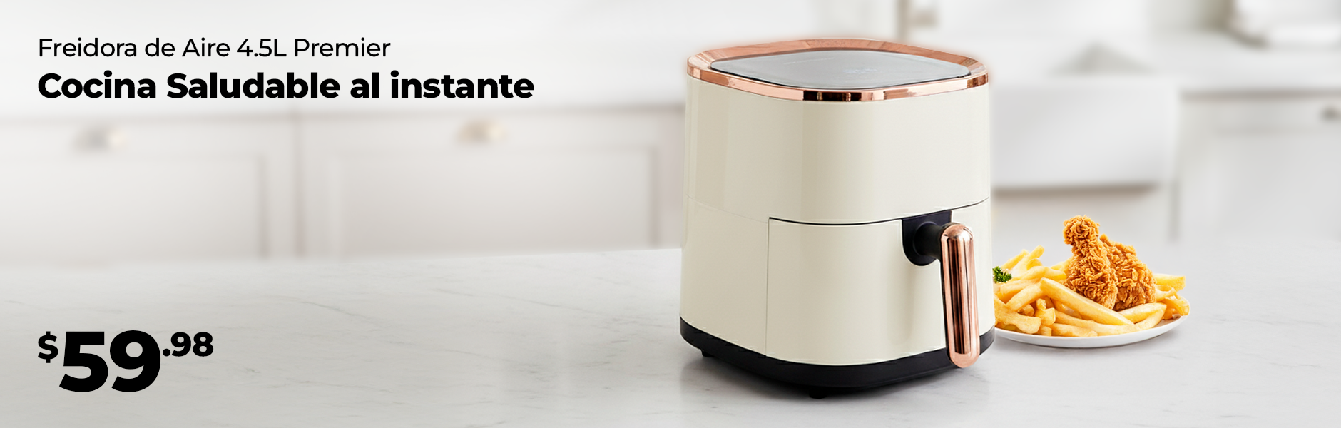 Freidora de Aire 4.5L Premier