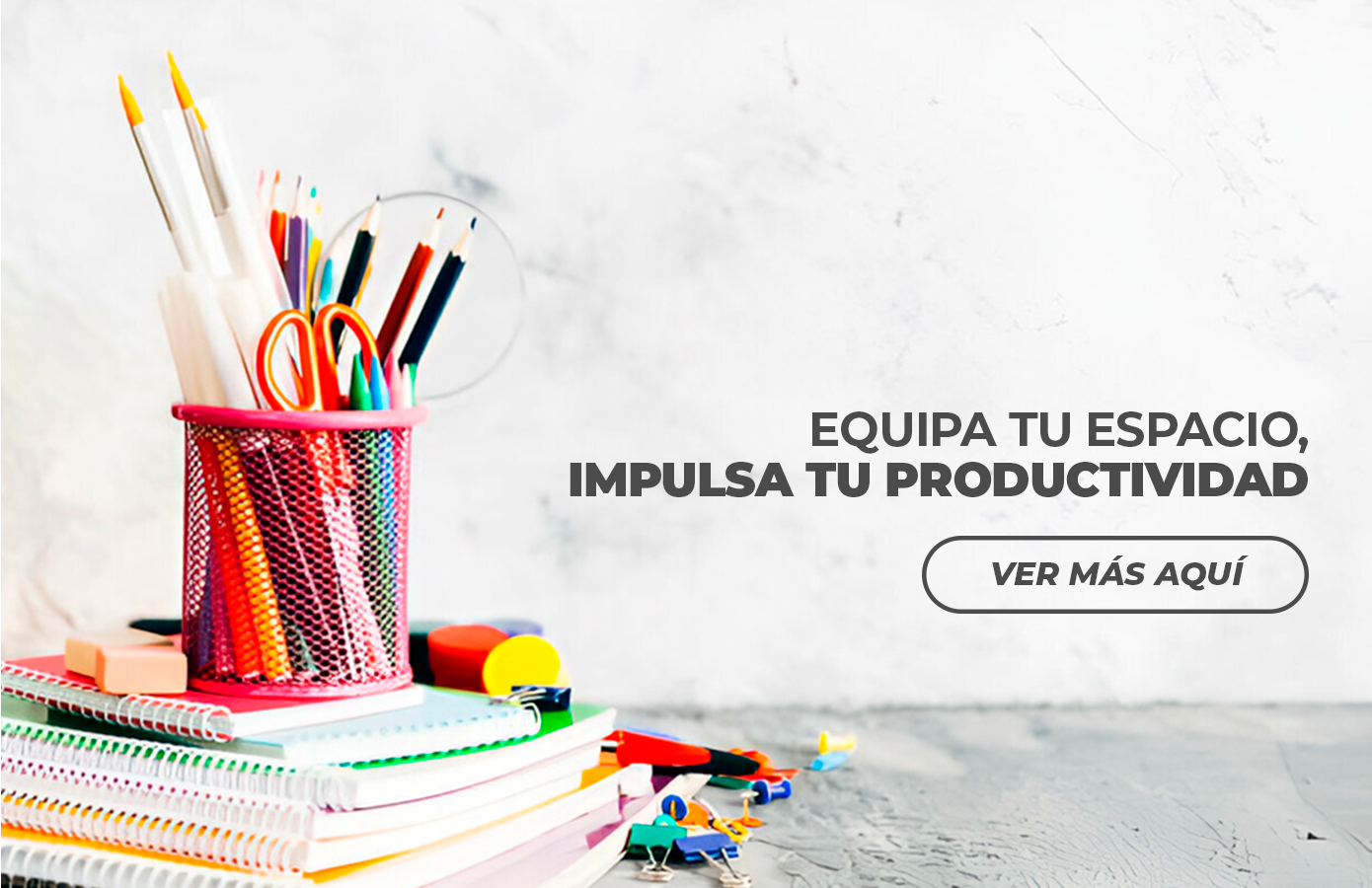 Equipa tu espacio, impulsa tu productividad