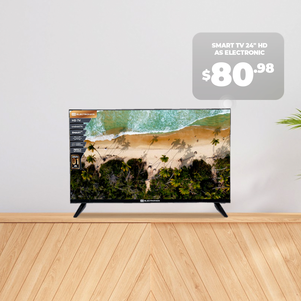 Smart TV 24" AS Electronic 