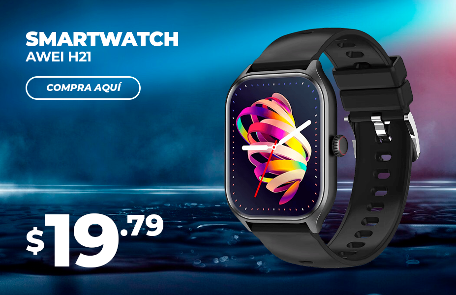 Smartwatch Awei H21
