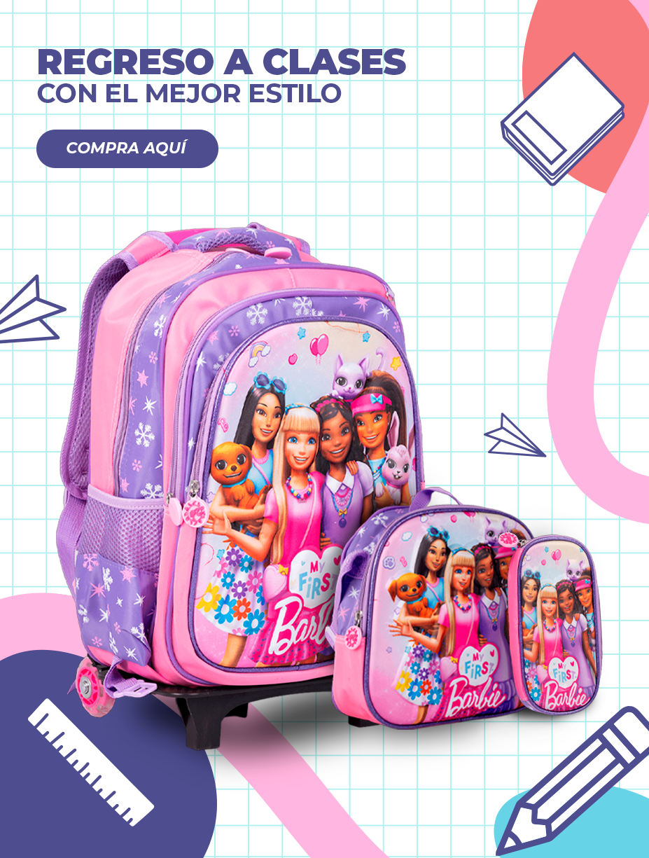 Set escolar de Barbie