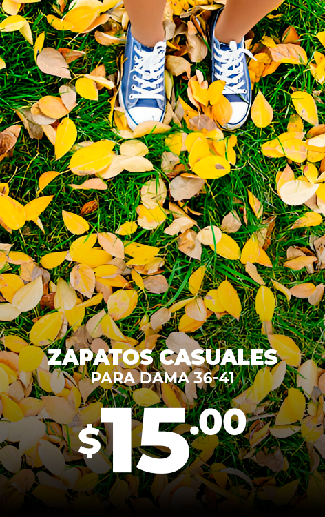 Zapatos Casuales para Dama 36-41 Renvill