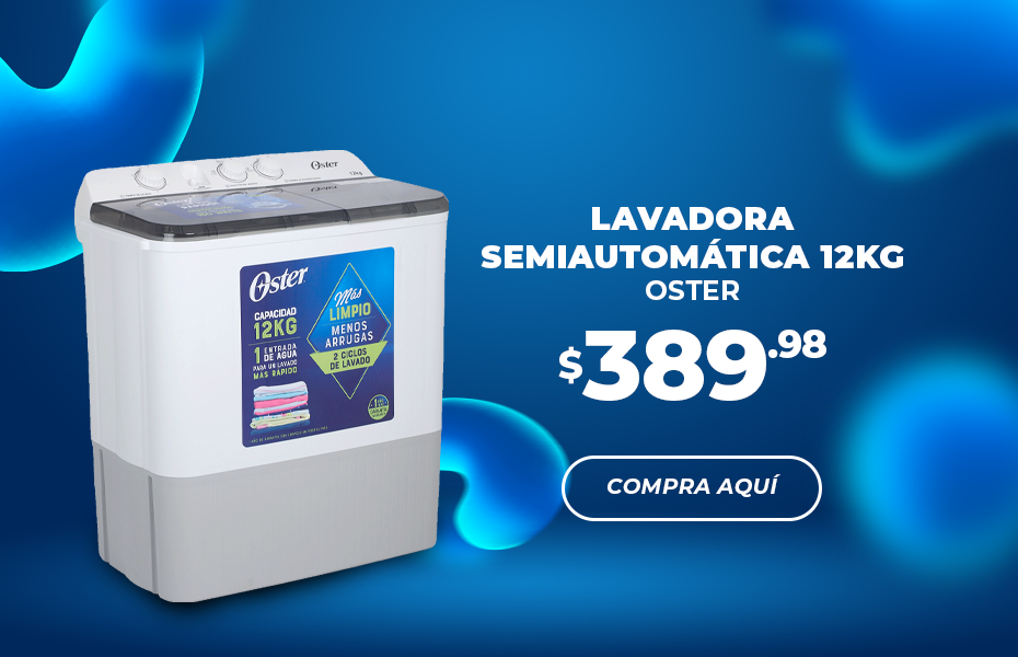 Lavadora Semiautomática 12Kg Oster