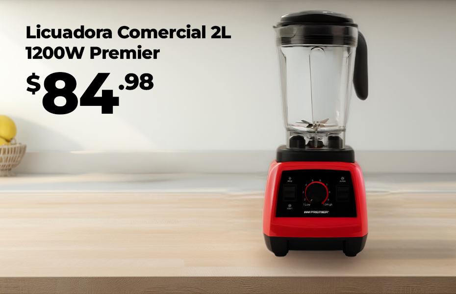 Licuadora Comercial 2L 1200W Premier
